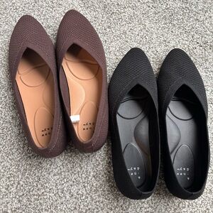 Bundle of a new day washable knit ballet flats